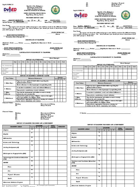 form 138 deped|Iba pa.
